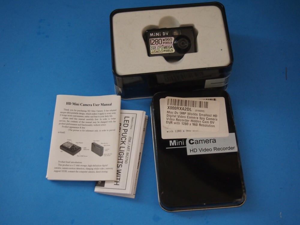 US HD VIDEO Spy Camcorder