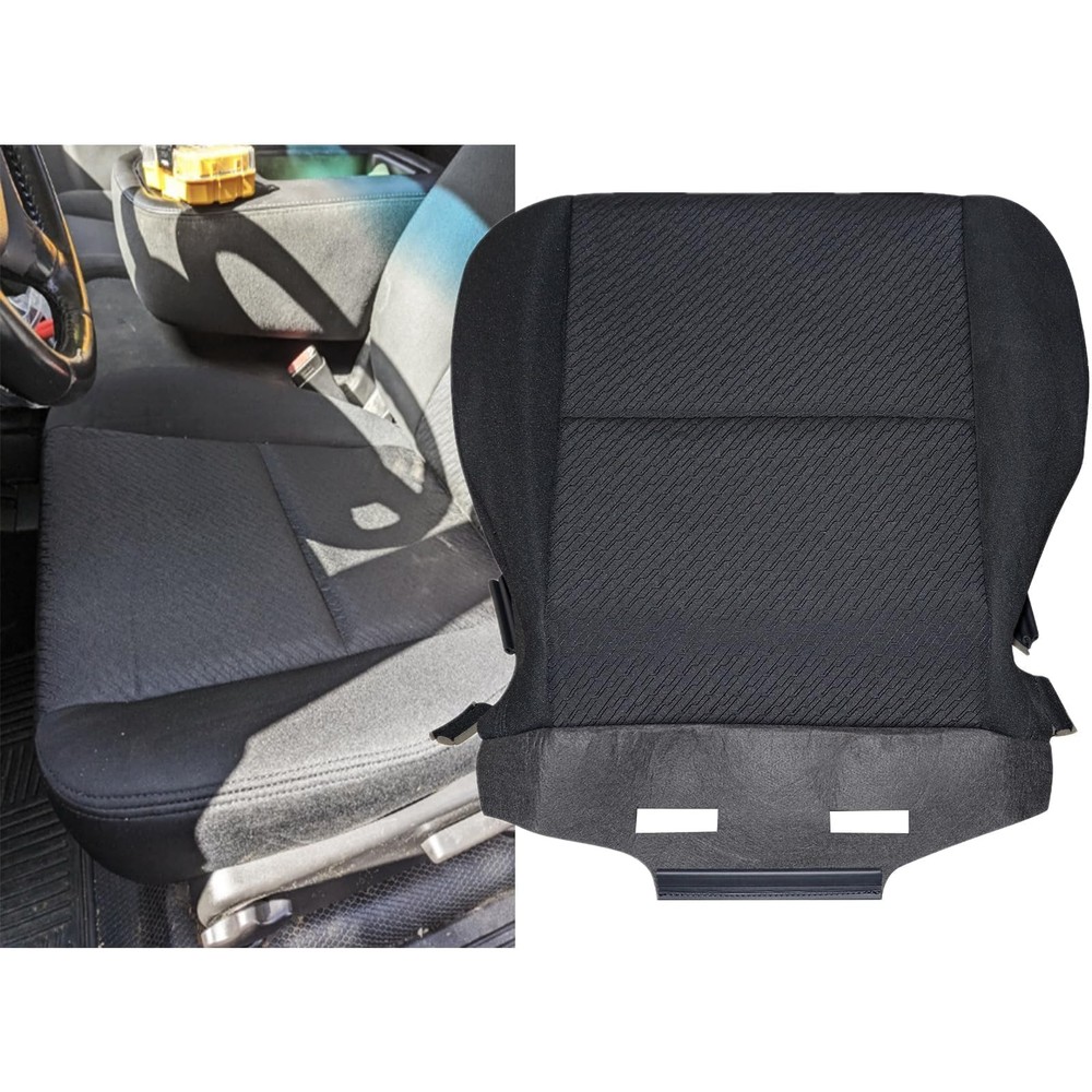 Driver Side Bottom Cloth Replacement Black Driver Side Bottom&Foam Cushion