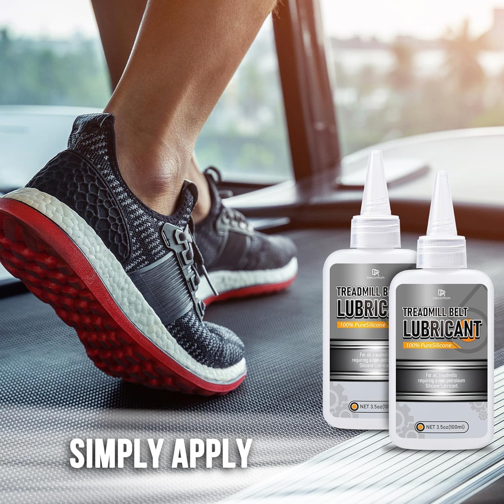 Decorrom Silicone Treadmill Lubricant - 7Oz Treadmill Lube with Application