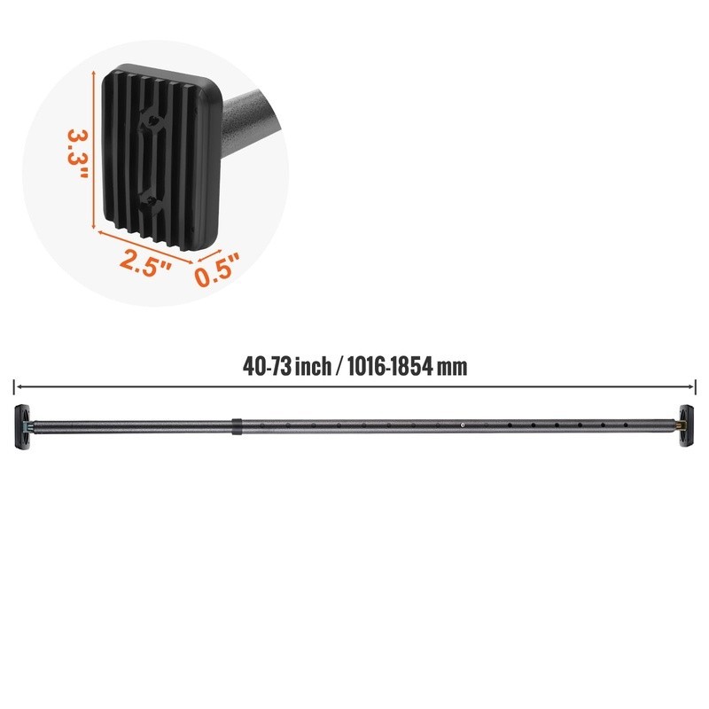 Adjustable Cargo Bar Stabilizer Pickup Trucks SUVs Secure Load Support New