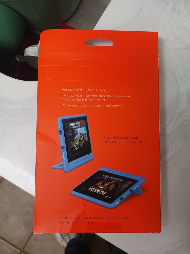 Kid-Proof CASE for Amazon Fire 7 (9th Generation - 2019 Release) - Black