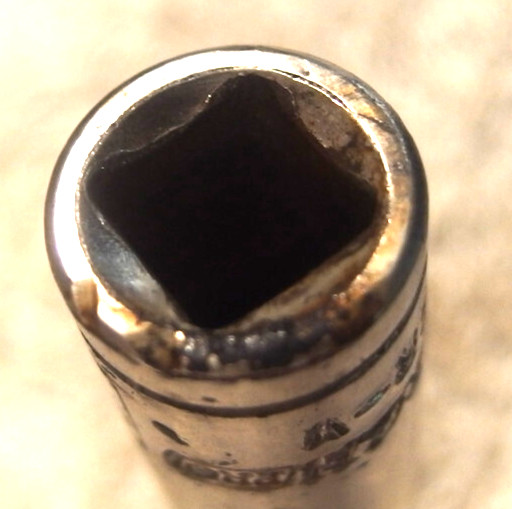 1/2" deep pittsburg pro socket 67851 socket VTG Cr-V tool