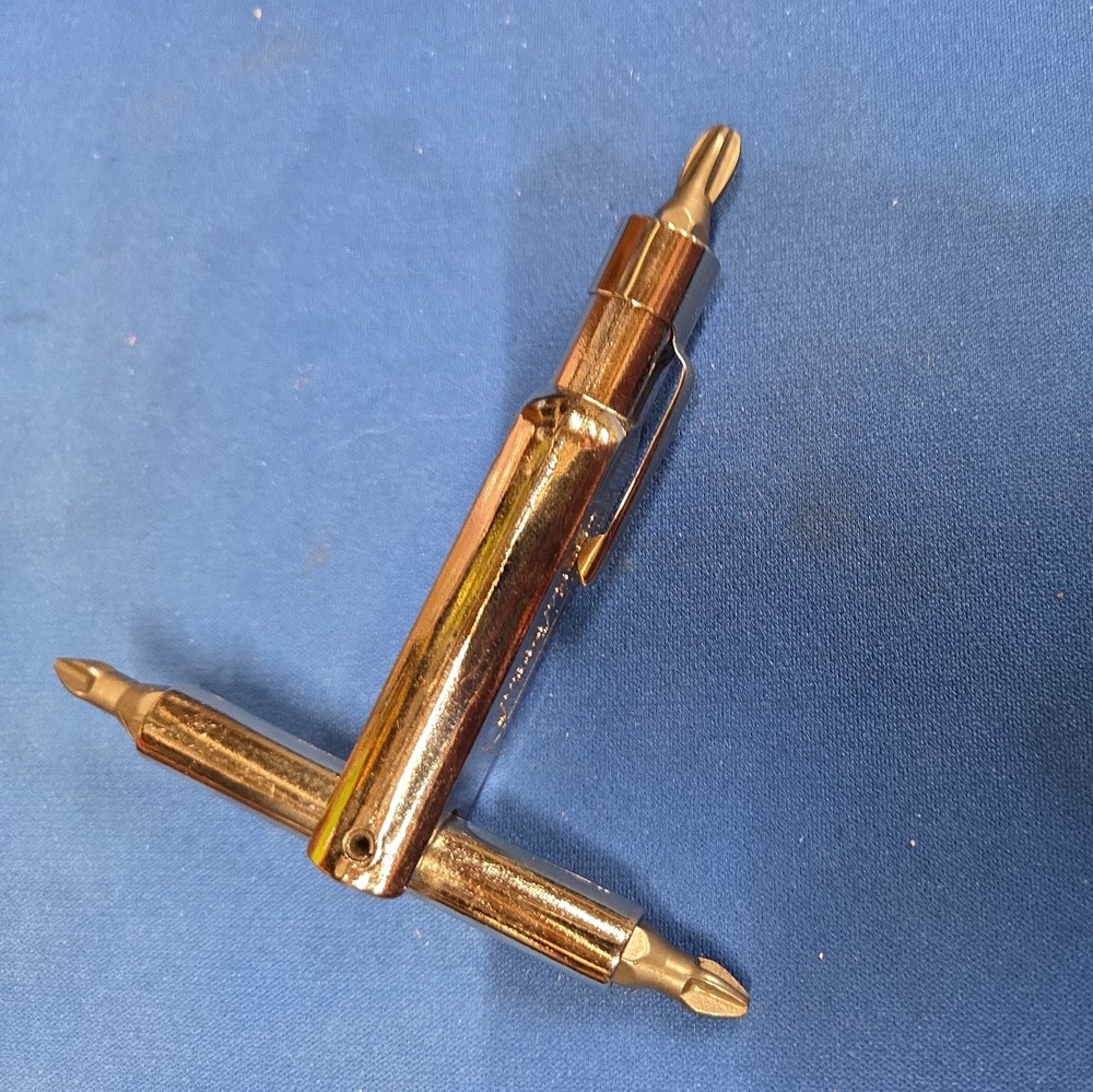 MoorMans Pocket Clip T-Driver Screwdriver Multi-Bit Phillips