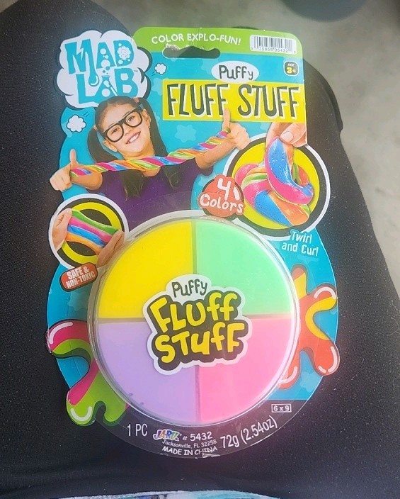 Ja-Ru Mad Lab Puffy Fun Putty Fluff Stuff