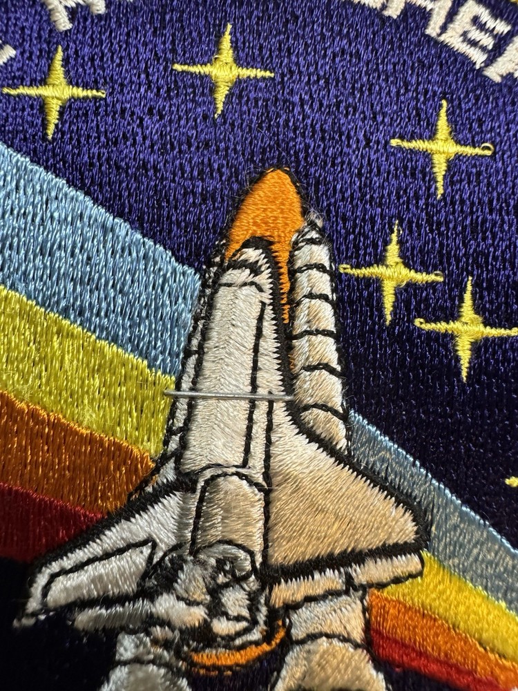 Vintage NASA Space Shuttle Souvenir Patch