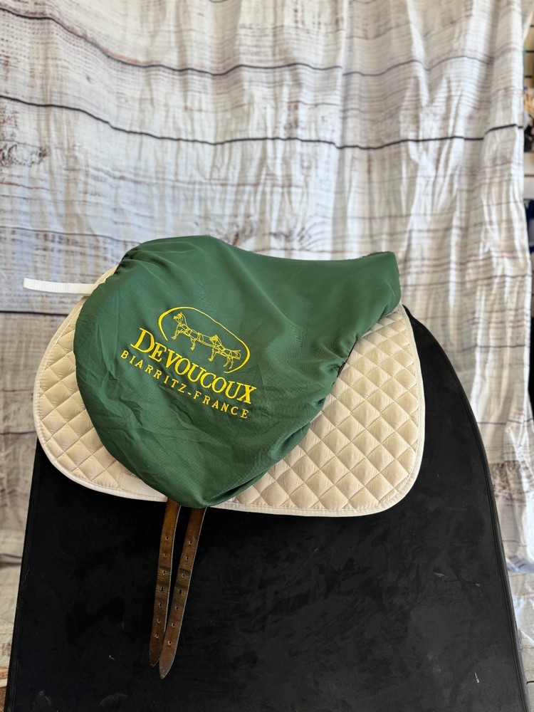 2014 Devoucoux Chiberta – 18” Monoflap Jumping Saddle