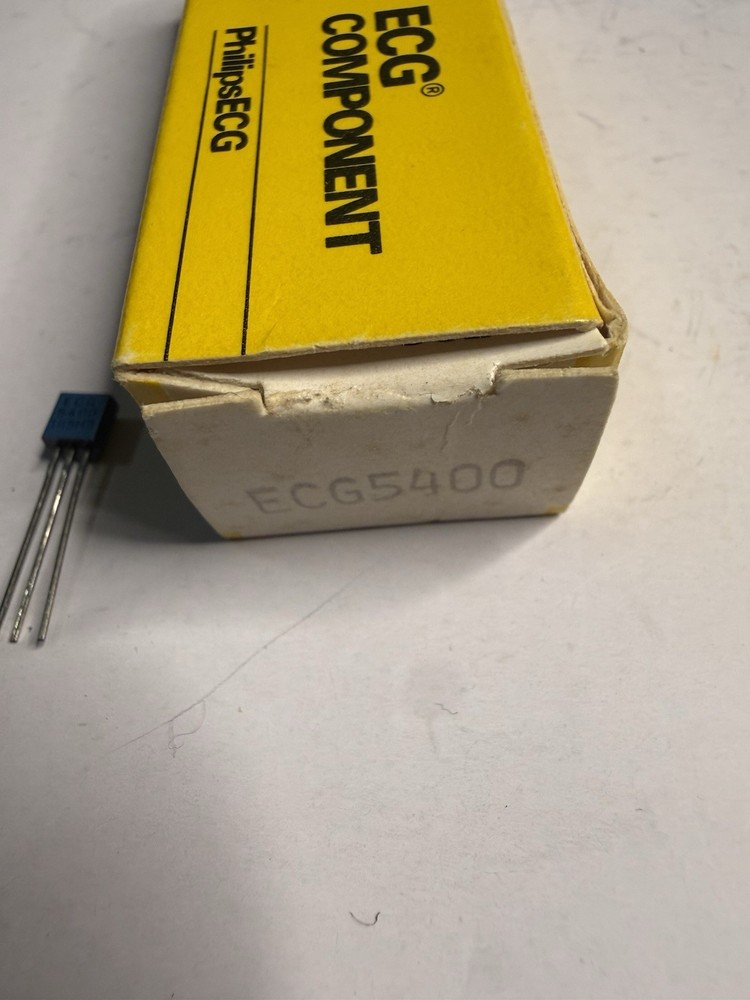 Sylvania Philips ECG5400 Transistor NOS Vintage Electronic Component w Box