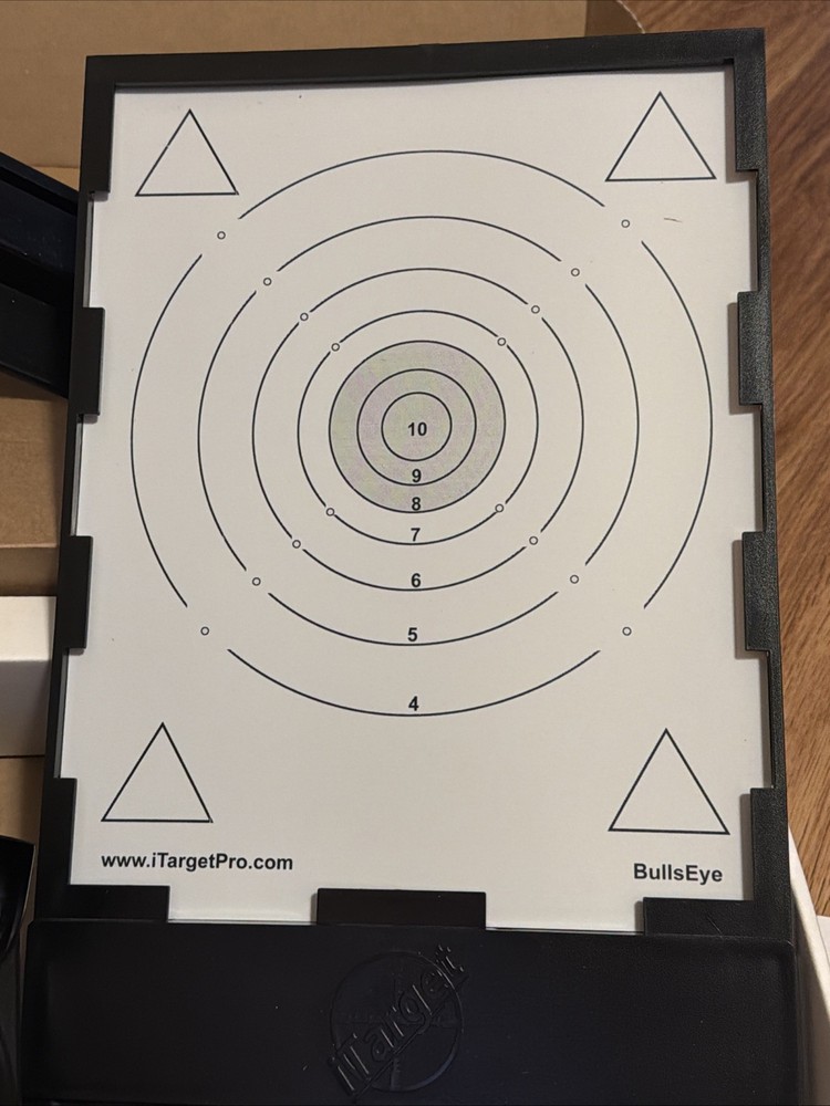 iTarget Pro 9mm X 2 Laser Bullet Target Practice Kit