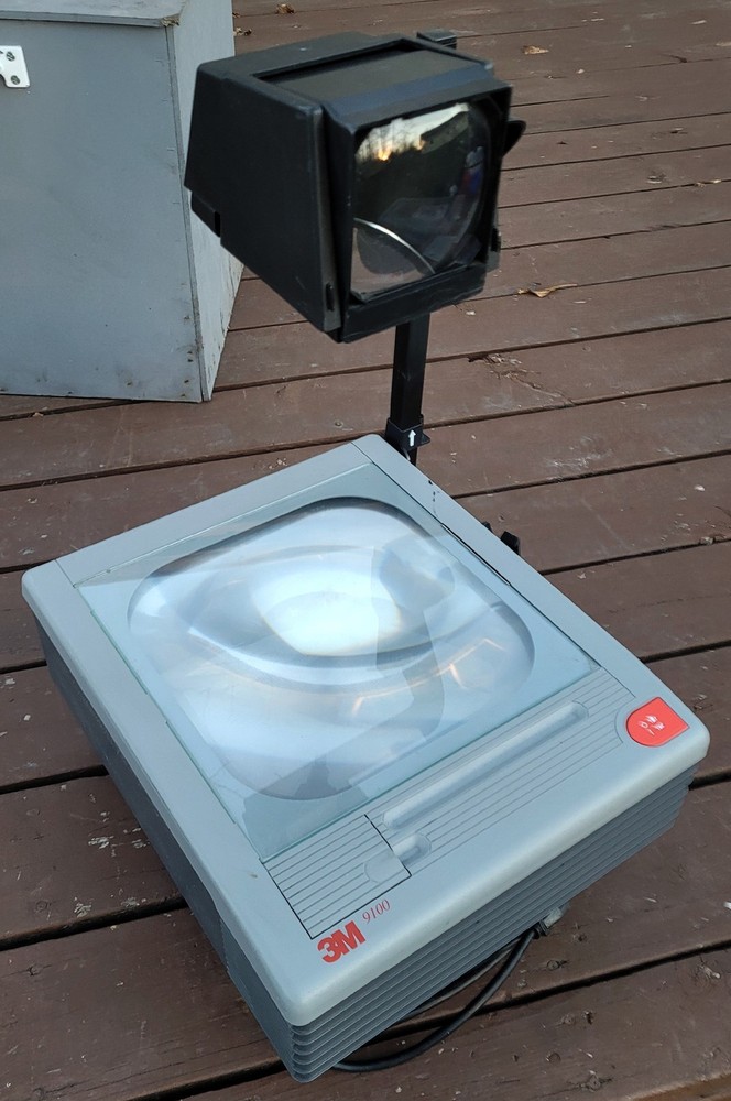 3M Overhead Projector Model 9100 | Tested & Working With Bulbs!