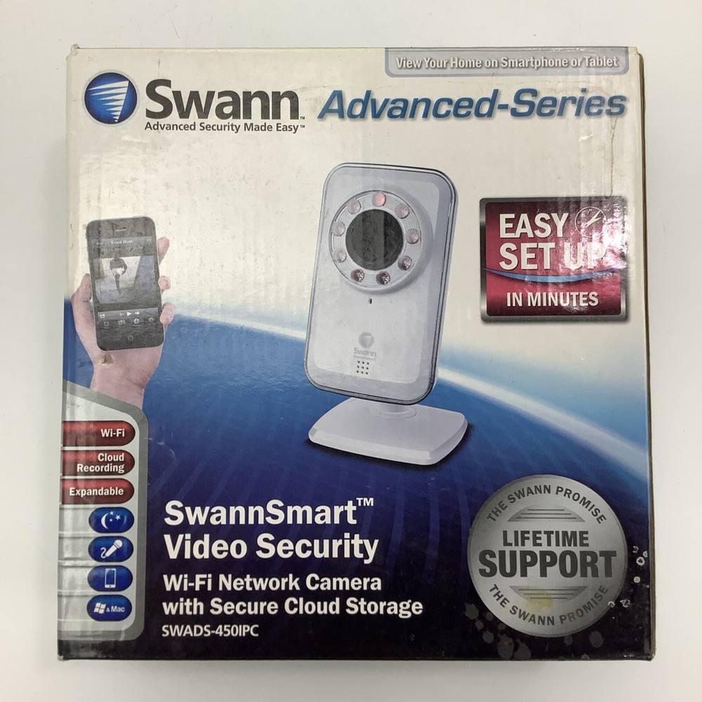 SwannSmart Video Security Wi FI Network Camera Pre-Owned