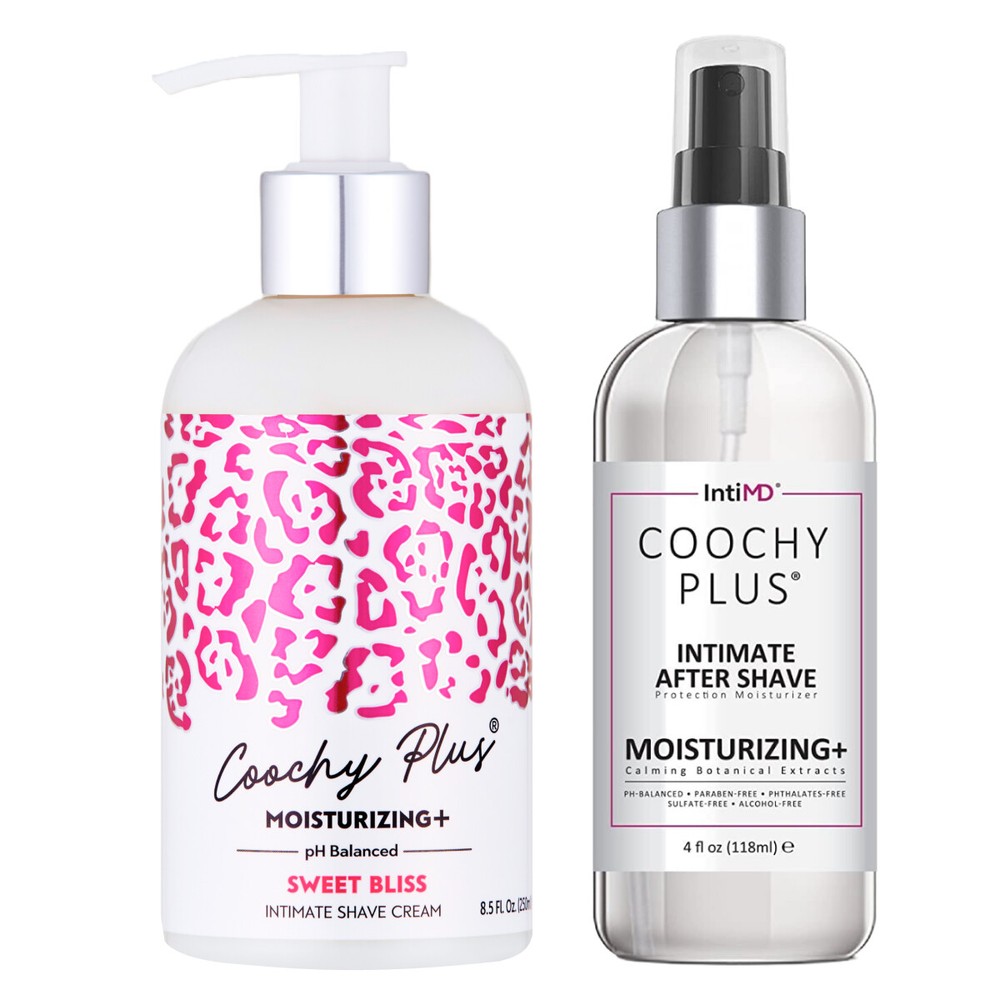 Coochy Plus Intimate Shaving Cream + Moisturizing Mist Bundle