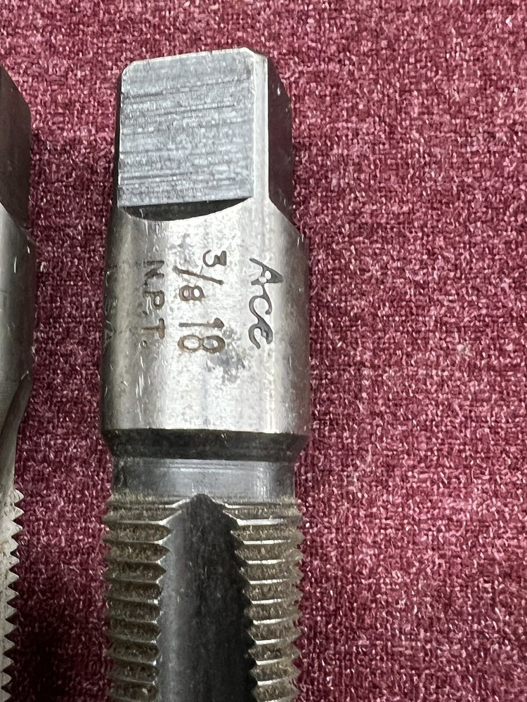 3/8" 18 NPT-HS PIPE TAP - 3 TOTAL