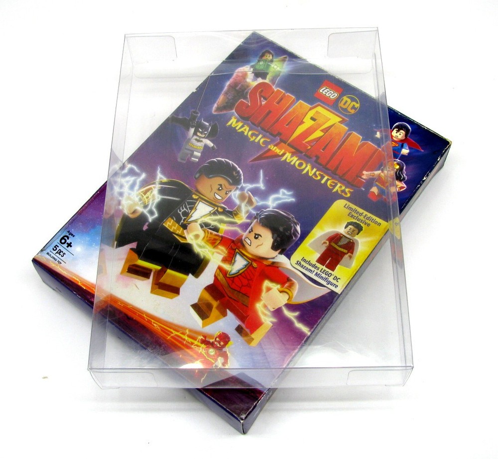 1x DVD OVERSIZED BOX SET (SIZE DVO J) - CLEAR PLASTIC PROTECTIVE BOX PROTECTOR