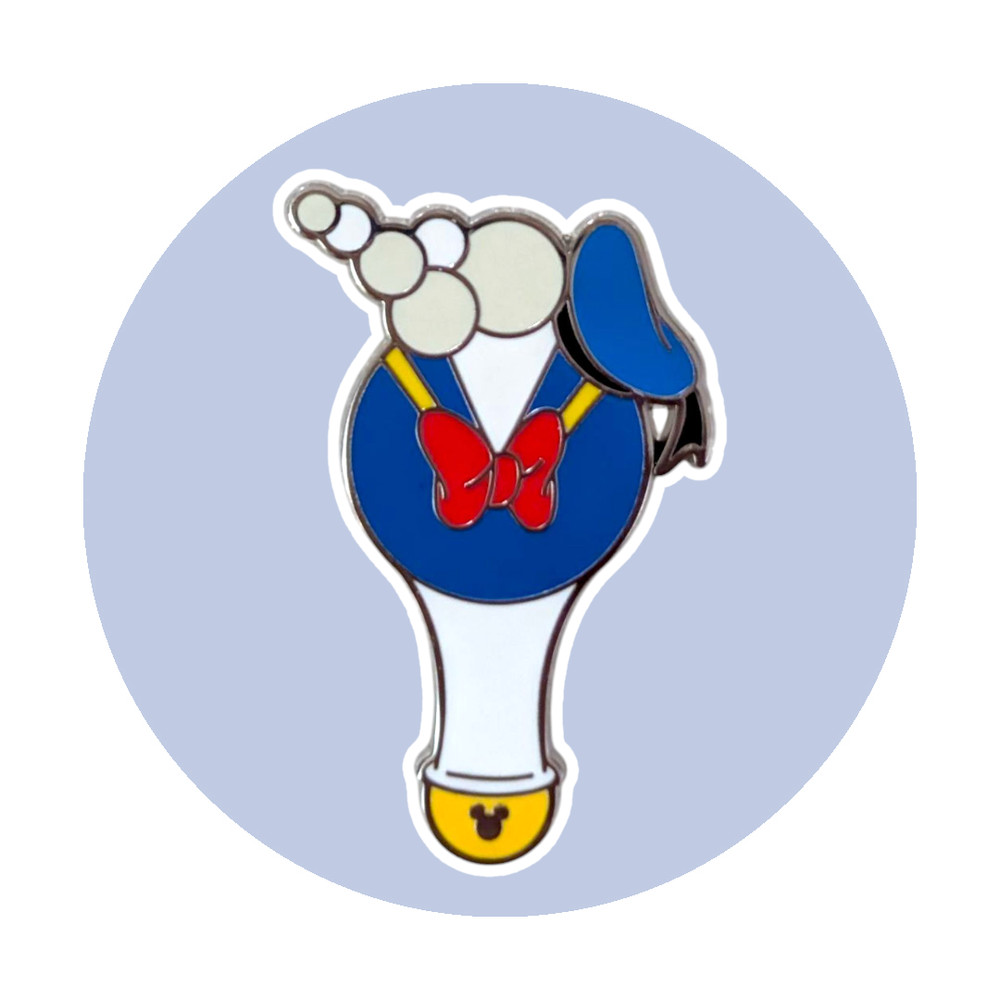 Donald Duck Disney Pin: Bubble Wand