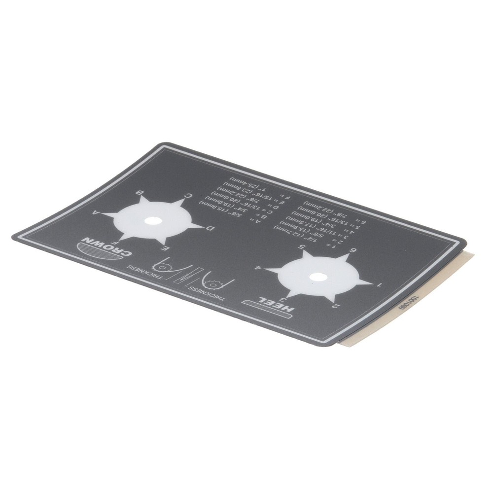 Antunes Label, Dial Compression 1001069 - Genuine OEM Replacement Part