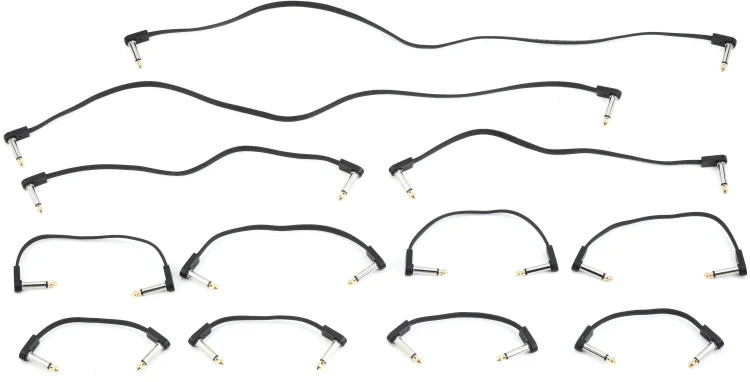 EBS Deluxe Patch Cable Bundle - 12-pack