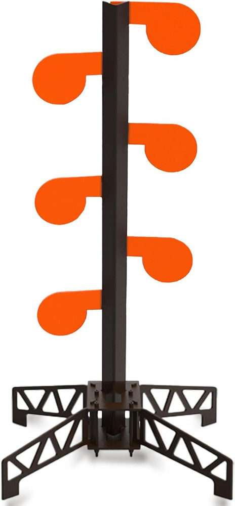 Complete Dueling Tree System - AR500 Auto Reset Targets & 3-In-1 Target Stand Ba