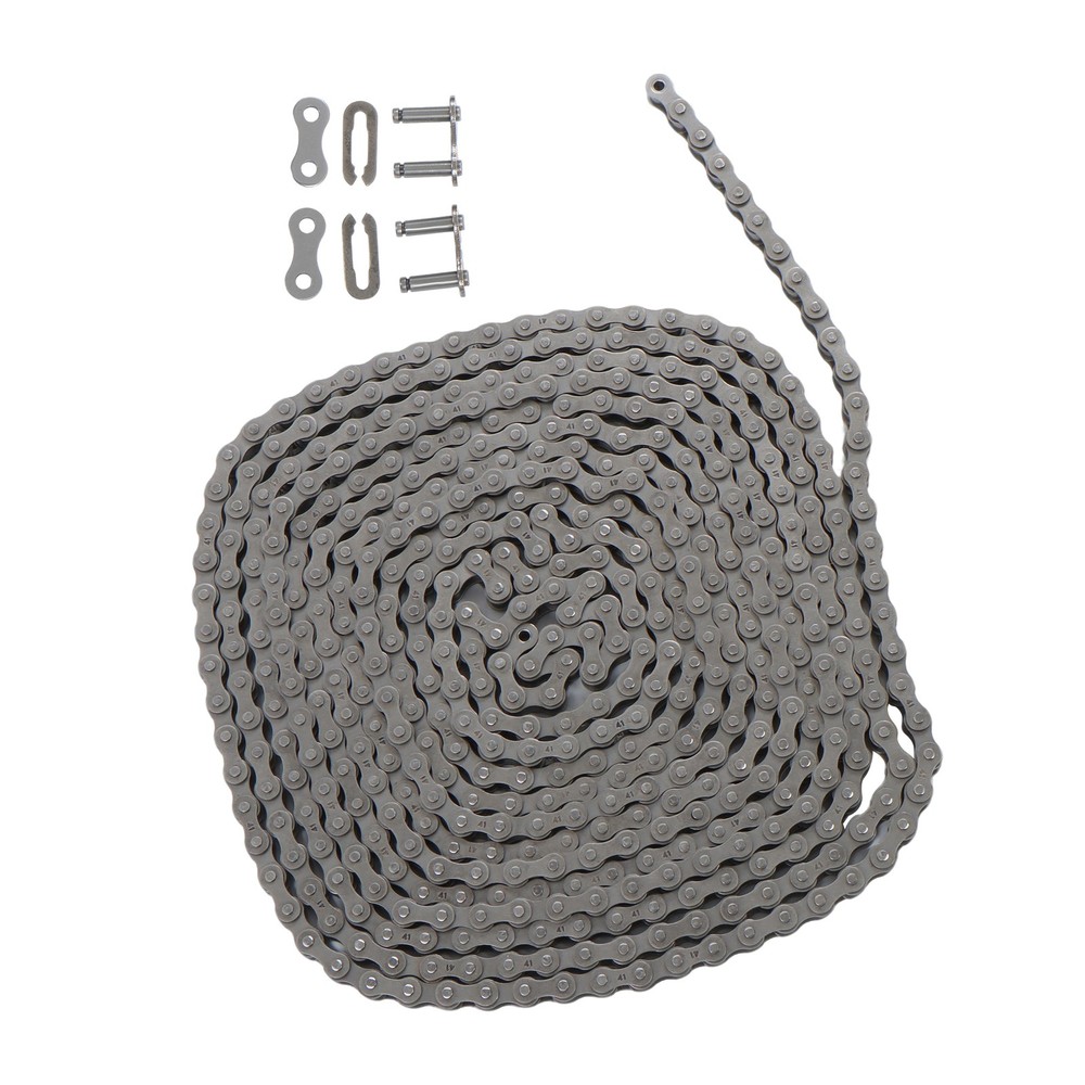 Roller chain with 2 connectors #41 20 Feet