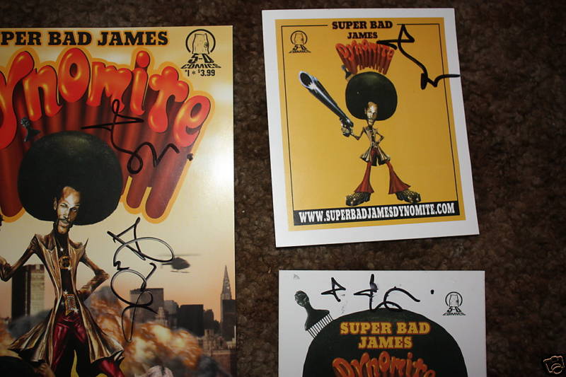 WAYANS BROTHERS SIGNED DYNOMITE COMIC BOOK
