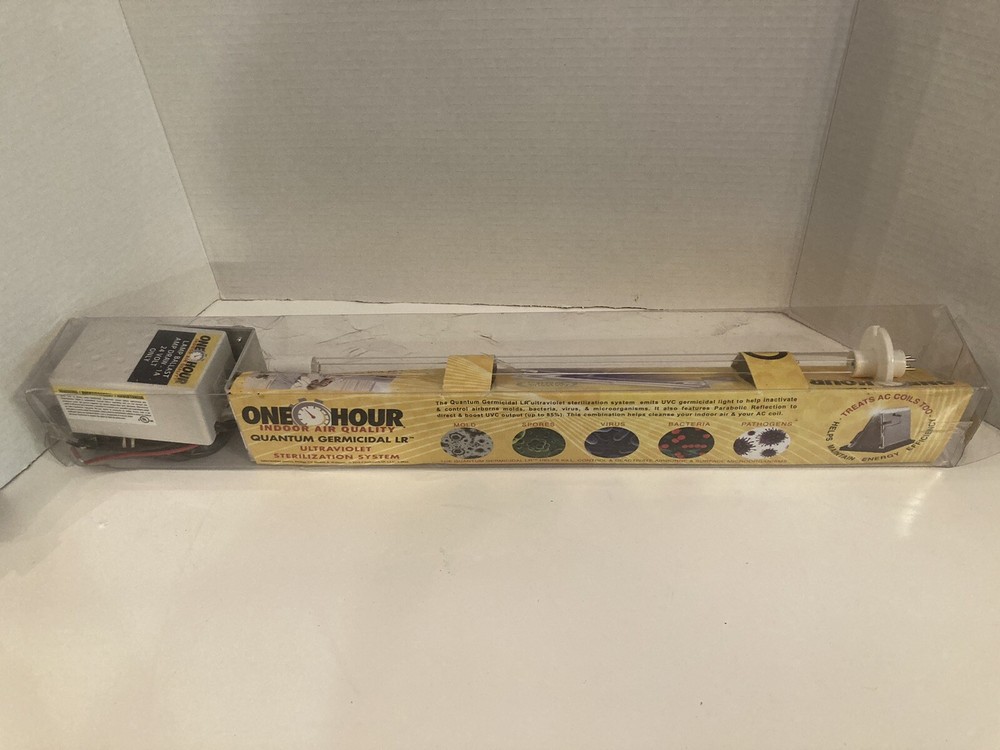 ONE HOUR Quantum Germicidal LR Ultraviolet Sterilization System