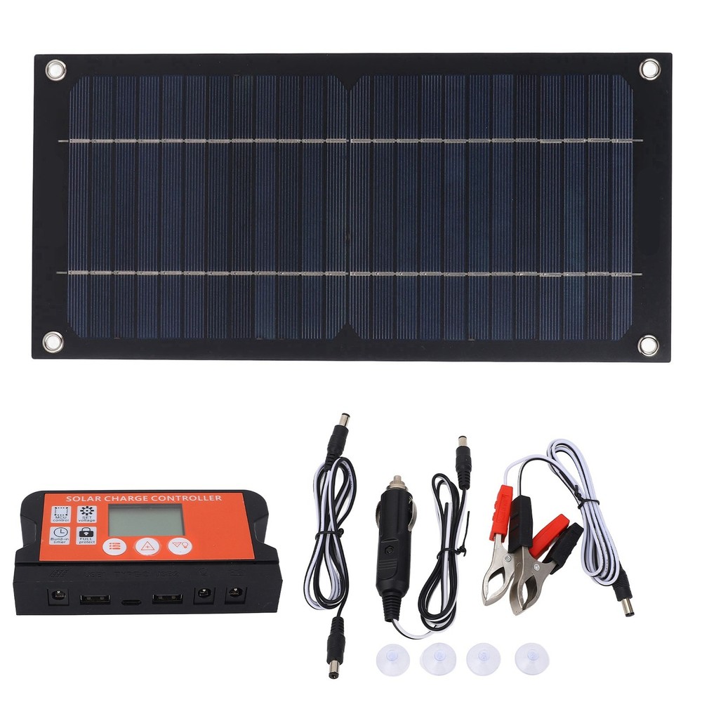 Solar Panel Kit 10W Solar Panel Charger Monocrystalline Silicon 18V