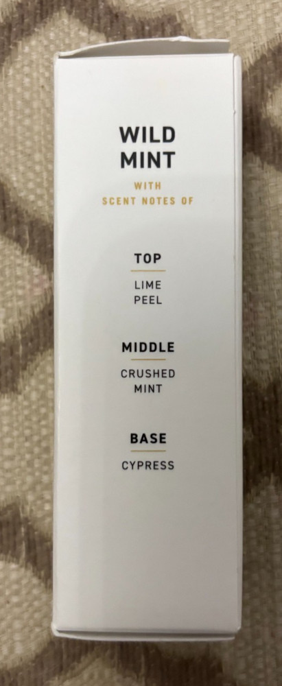 Cremo Beard Oil, Wild Mint, 1oz. New
