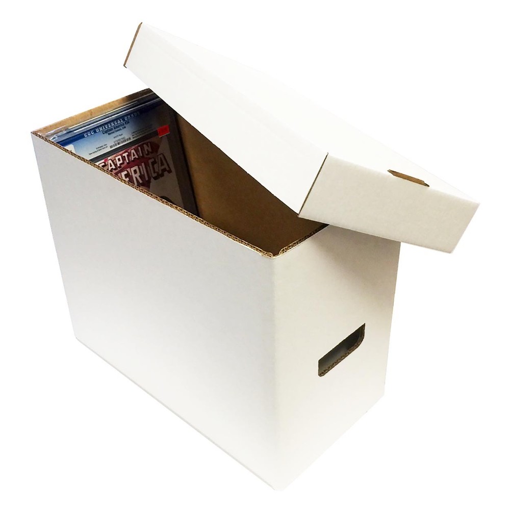10 Graded Comic Book Storage Boxes NEW Box 35 Comics GCB Current Golden Silver