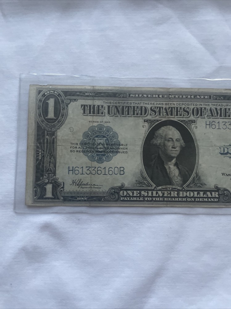 1923 $1 Silver Certificate