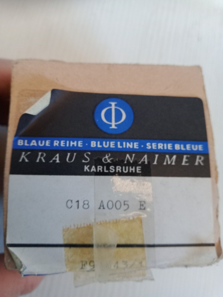 New Kraus & Naimer C18 A005E Switch