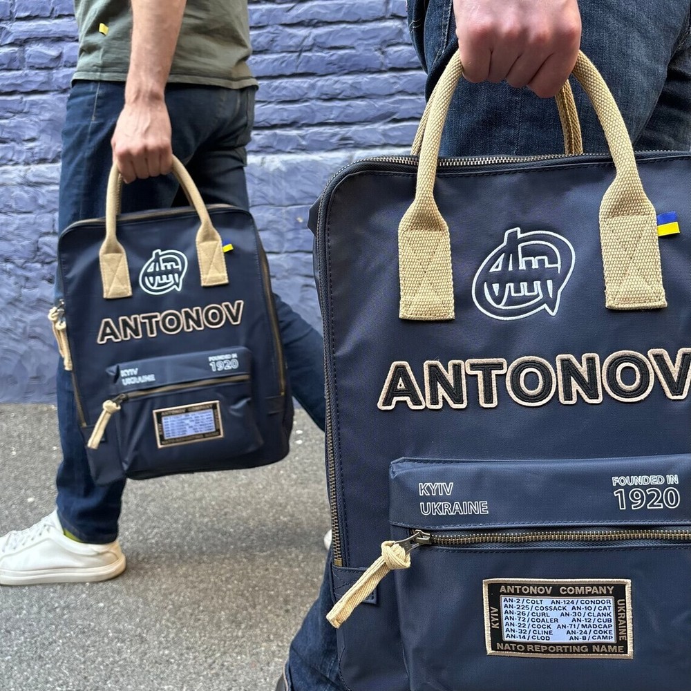 Backpack Antonov, Navy Blue Backpack, AN225 Backpack Travel, aviation bag