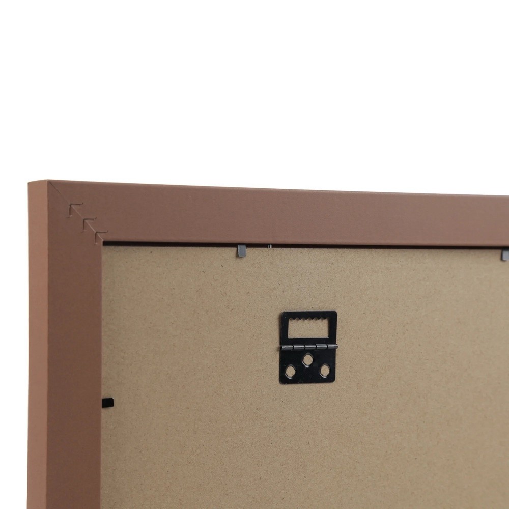 Document Frame Certificate & Tassel Display Brown/Black 20.5x13in Wall Mount