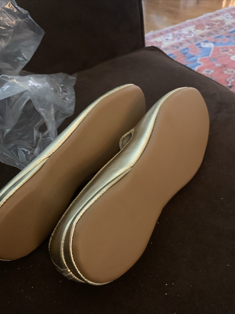 Daniel Green Gold Slippers 9.5WW