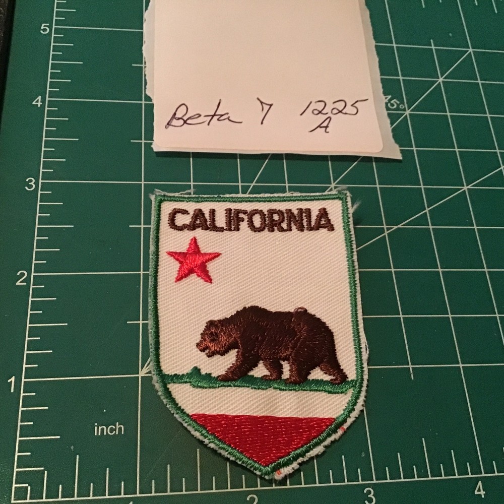 VTG Voyager CALIFORNIA with Bear Sew On Patch