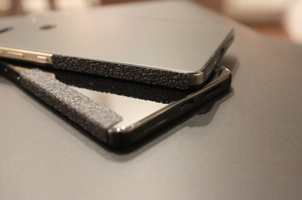 UNIVERSAL PHONE GRIPS, Fits iPhone/Android, Textured Rubber, 2 Sizes