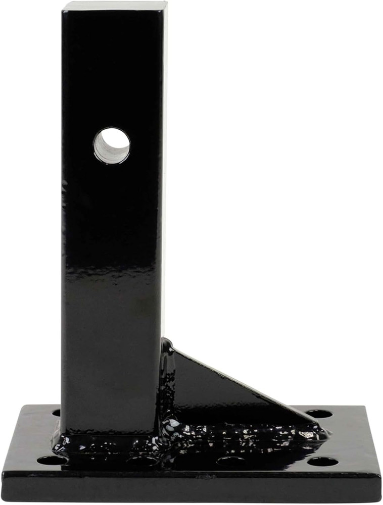 3 Position Pintle Hitch Mount Plate for 2" Hitch Reciever - 20,000 Lbs - Solid S