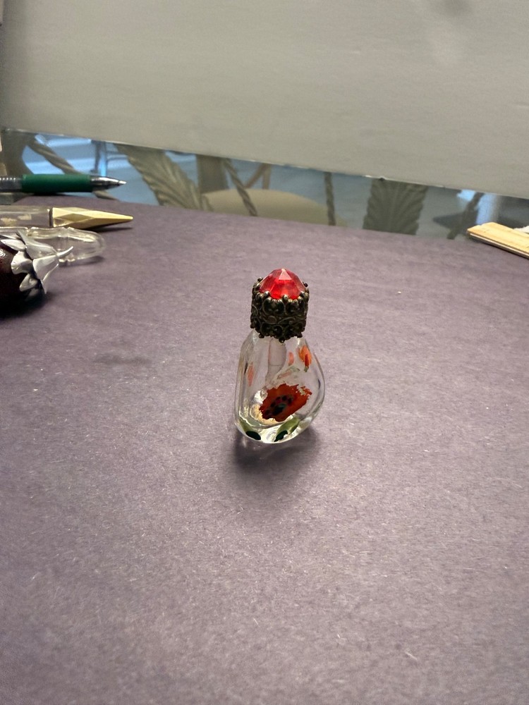 vintage miniature perfume bottle