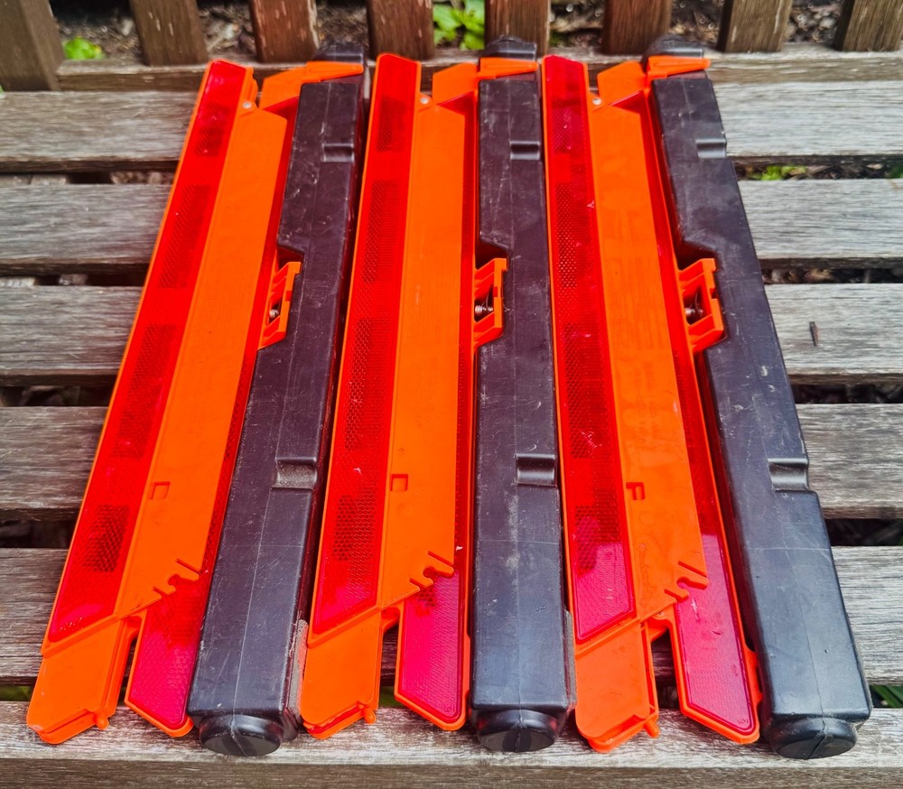 Sate-Lite No. 17A Reflective Emergency Warning Triangles 17" DOT APPROVED