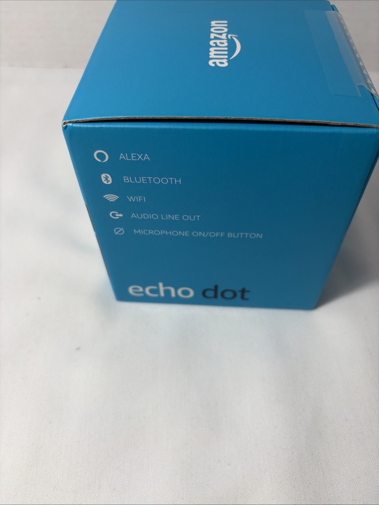 NEW IN BOX Amazon Echo Dot (3rd Generation) Smart Speaker - Charcoal