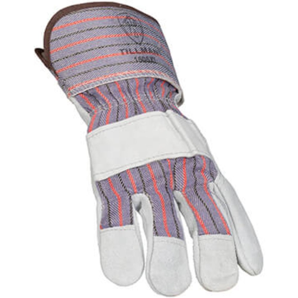 Tillman 1505 Slightly Select Cowhide Work Gloves Rubberized Safety Cuff, X-Large