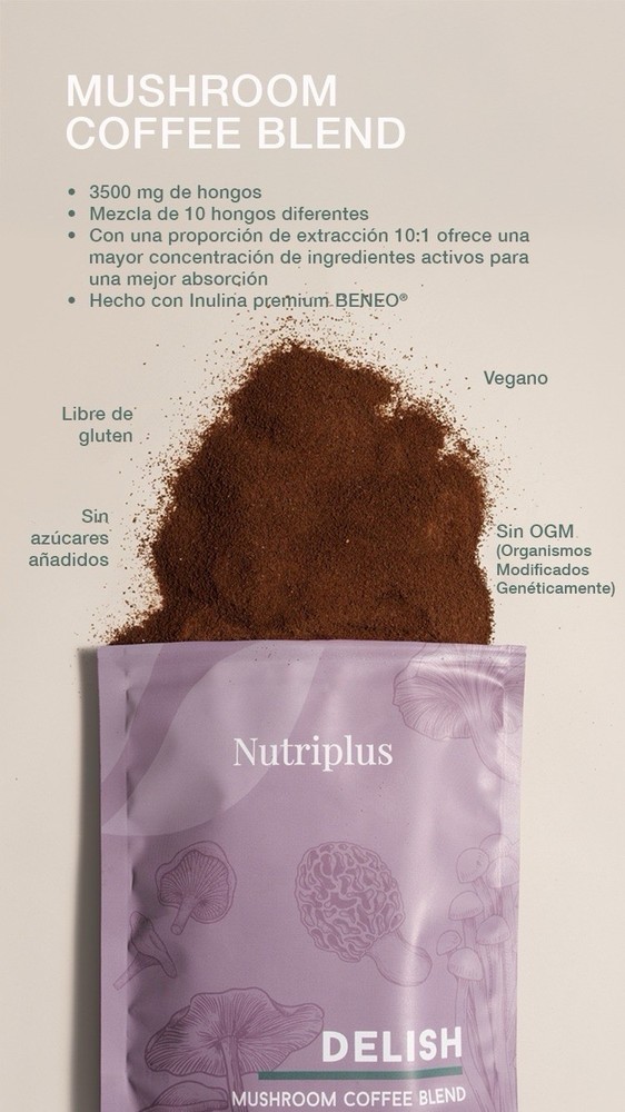 NUTRIPLUS DELISH MUSHROOM COFFEE