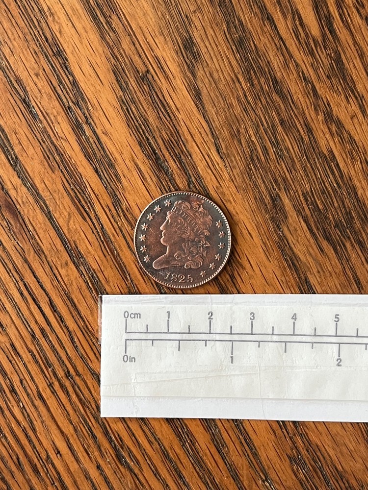 1825 Half Cent Novelty/Souvenir Coin