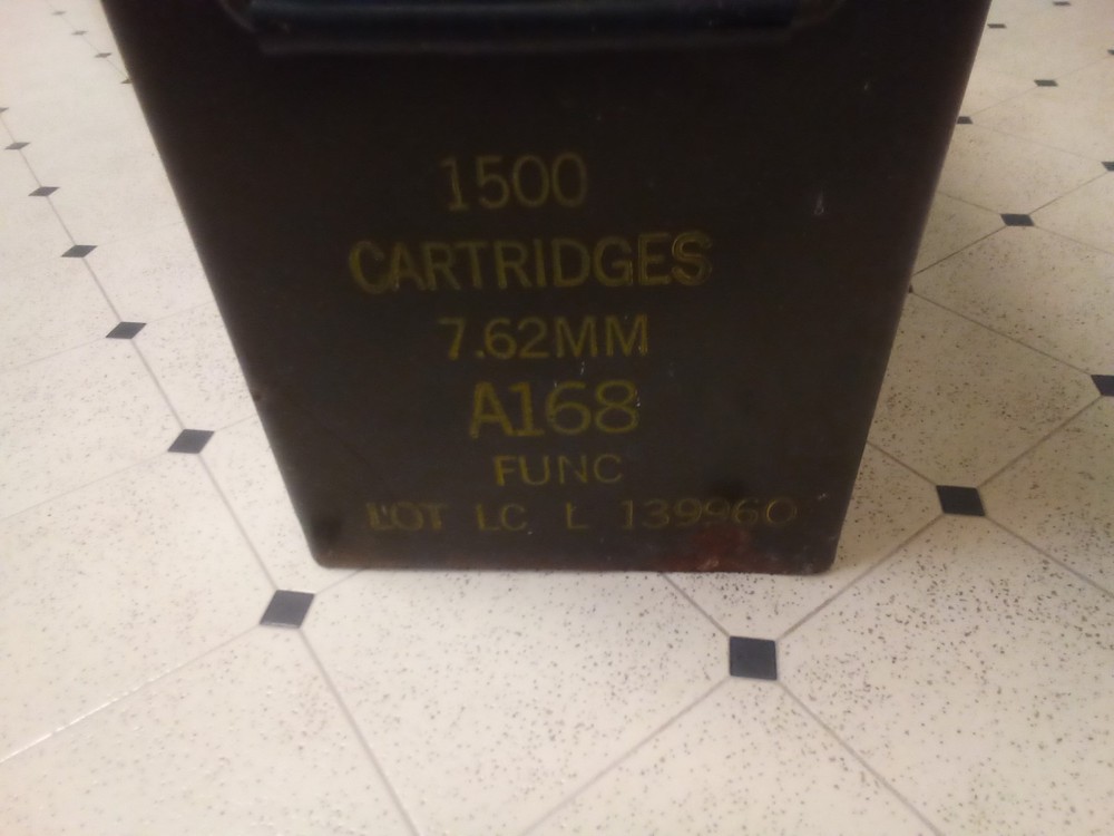 AMMO CAN FOR MINI GUN 7.62