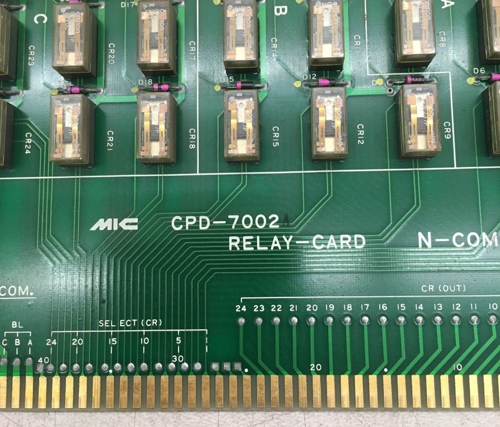 MIIC CPD-7002, Relay Card