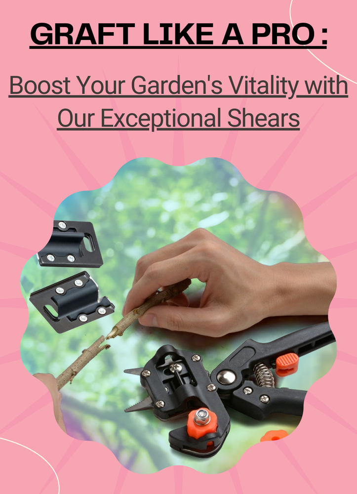Garden Fruit Tree Grafting Tool, Pruning Shears, Professional Grafting Tool