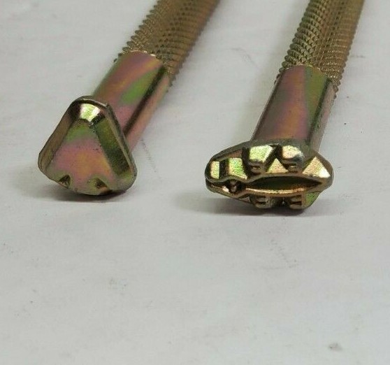 Lot of 4 Basic Tool Leather Stamps