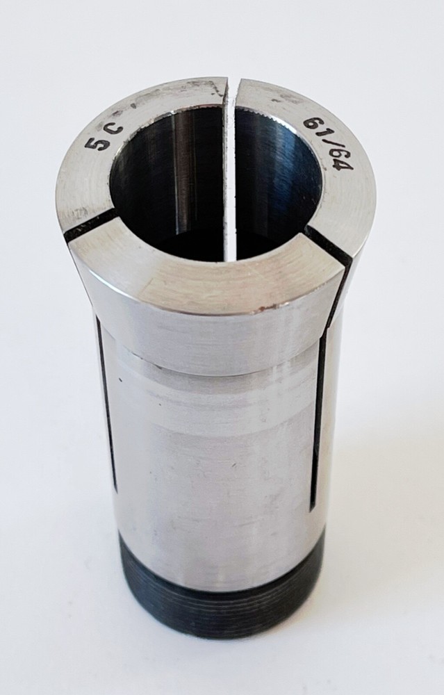 61/64" 5C Round Collet External & Internal Threads 0.9531"