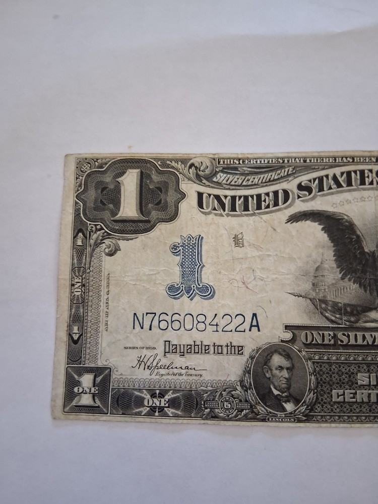 1899 One Dollar Black Eagle Silver Certificate