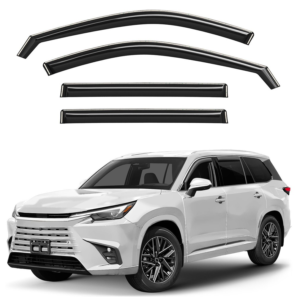 Sun Rain Visors Wind Rain Guards for 2024 Lexus TX