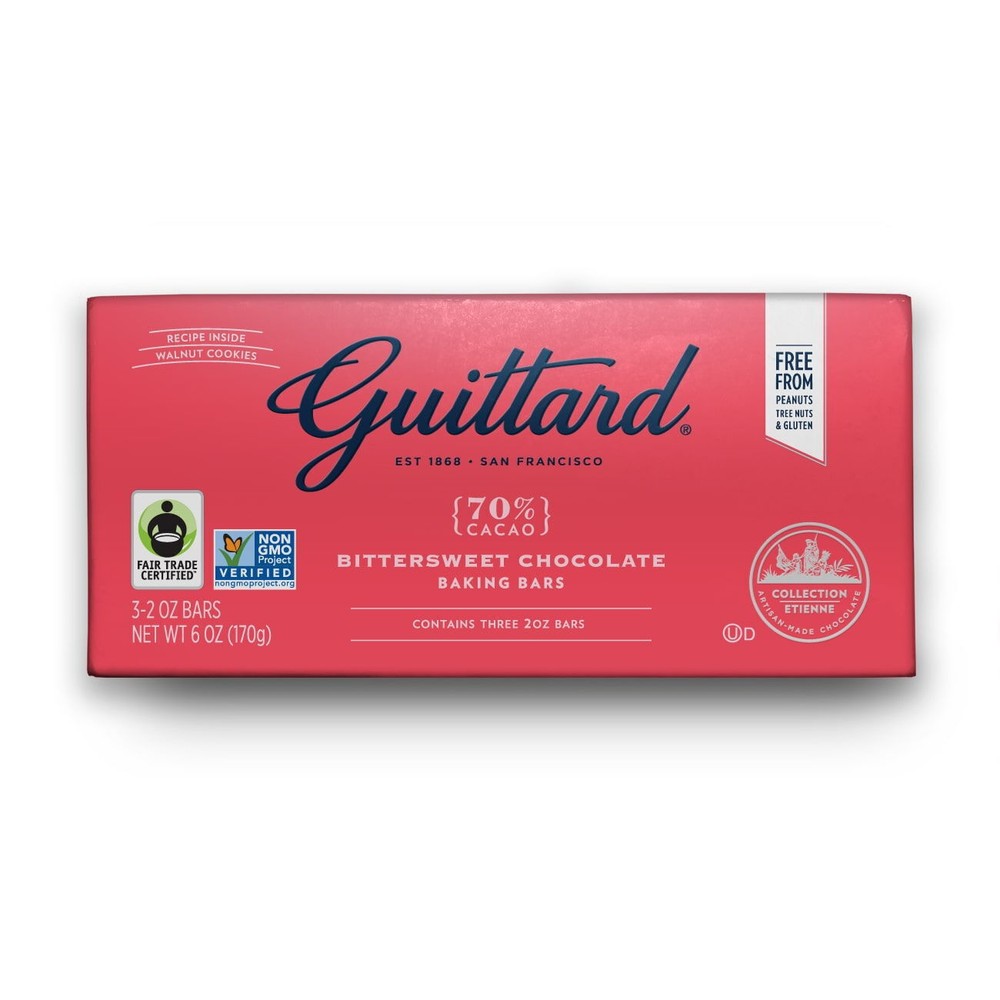 Guittard 70% Bittersweet Dark Chocolate Baking Bars