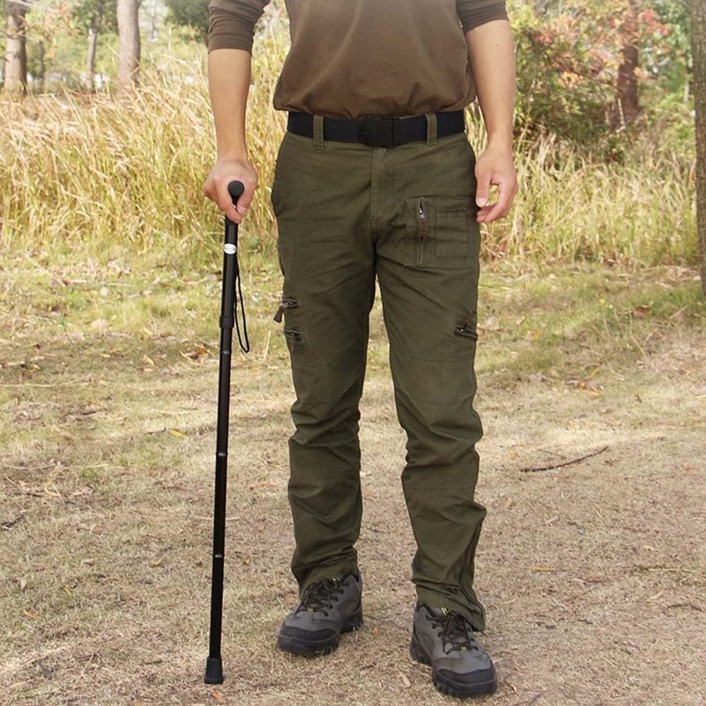 Durable Aluminum Walking Stick - Lightweight, Foldable & Adjustable for Mobility